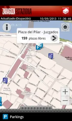 Zaragoza Parking android App screenshot 1